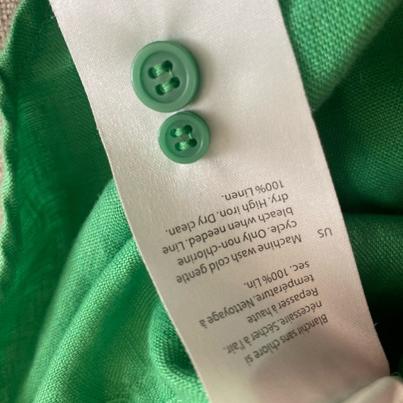 COS 100% Linen button down top - Picture 4 of 5